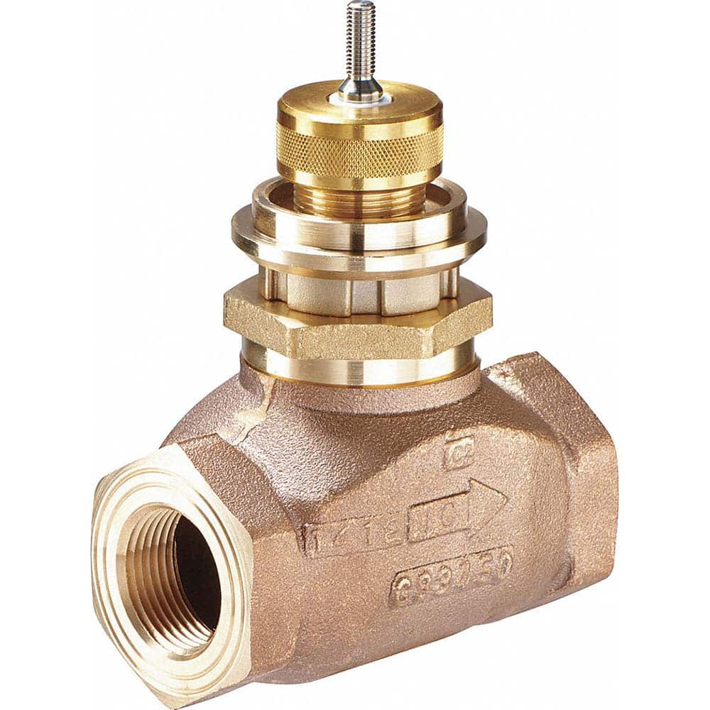 Johnson Controls - Temperature Control Valves; End Connections: FNPT ; Pipe Size: 1/2 - Exact Industrial Supply