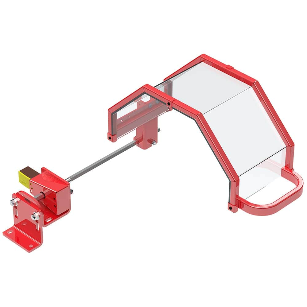 Rockford Systems - Lathe Chuck Guards; Type: Shield & Mount ; Shield Material: Steel; Polycarbonate ; For Minimum Chuck Size (Inch): 1 ; For Maximum Chuck Size (Inch): 28 ; Shield Width (Inch): 10 ; Shield Height (Inch): 14 - Exact Industrial Supply