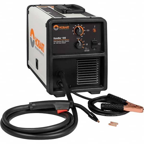 Hobart Welding Products - MIG Welders Amperage Rating: 30-100 Output Current: DC - Caliber Tooling