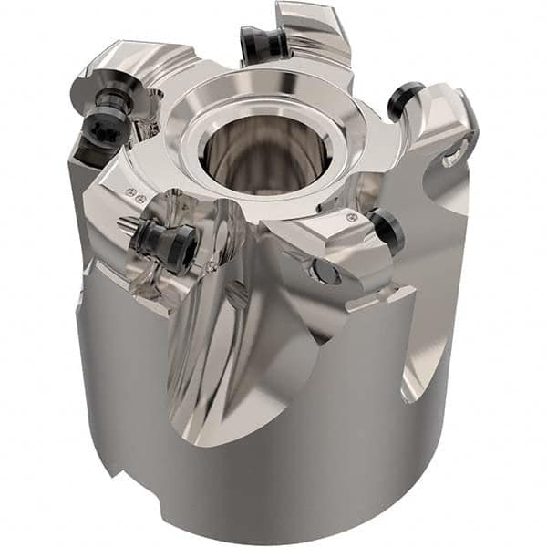 Seco - Indexable Copy Face Mills Cutting Diameter (mm): 28.09 Cutting Diameter (Decimal Inch): 1.1059 - Caliber Tooling