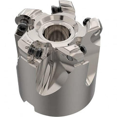 Seco - Indexable Copy Face Mills Cutting Diameter (mm): 28.09 Cutting Diameter (Decimal Inch): 1.1059 - Caliber Tooling