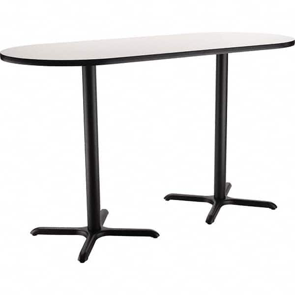 National Public Seating - Stationary Tables Type: Breakroom Material: HPL Particleboard Core w/T-Mold; Steel - Caliber Tooling