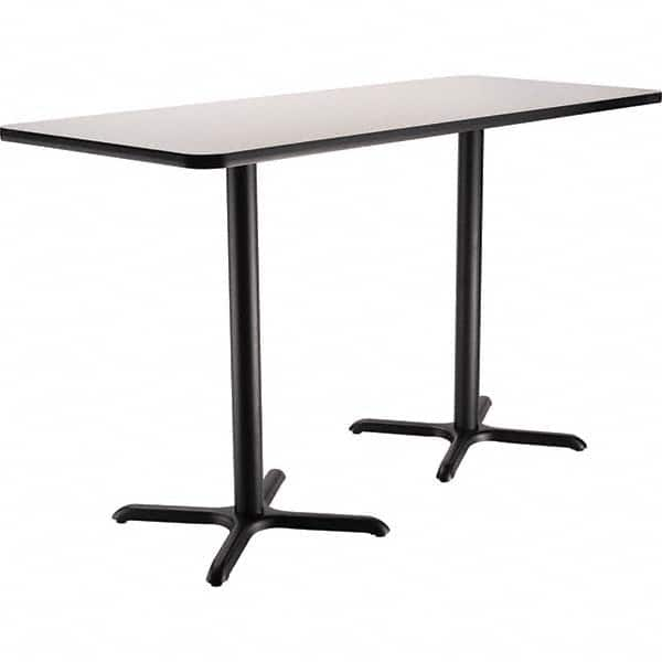 National Public Seating - Stationary Tables Type: Breakroom Material: HPL Particleboard Core w/T-Mold; Steel - Caliber Tooling