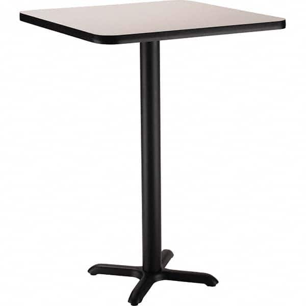 National Public Seating - Stationary Tables Type: Breakroom Material: HPL Particleboard Core w/T-Mold; Steel - Caliber Tooling