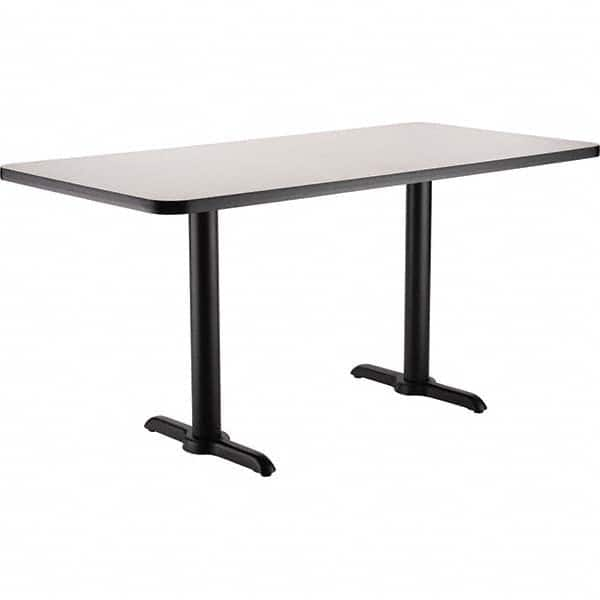 National Public Seating - Stationary Tables Type: Breakroom Material: HPL Particleboard Core w/T-Mold; Steel - Caliber Tooling