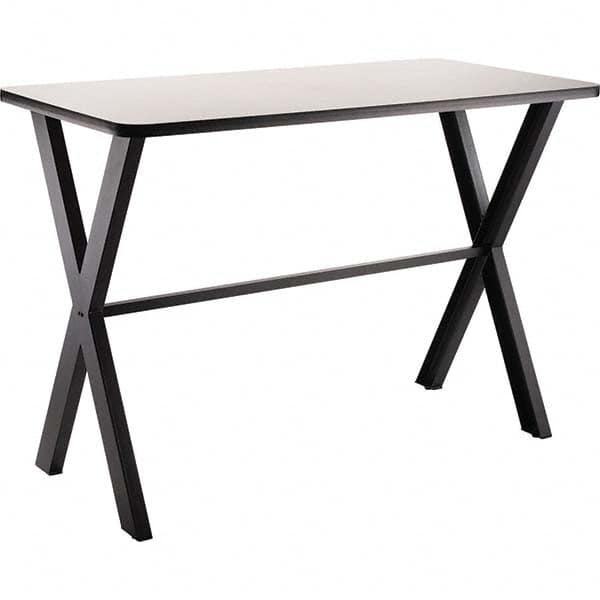 National Public Seating - Stationary Tables Type: Cafeteria Tables Material: HPL Top; MDF Core w/Protect Edge; Steel - Caliber Tooling