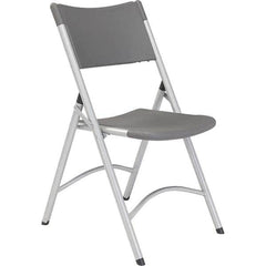 National Public Seating - Folding Chairs Pad Type: Folding Chair w/Plastic Seat & Back Material: Plastic/Steel - Caliber Tooling