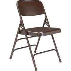 National Public Seating - Folding Chairs Pad Type: Folding Chair Material: Steel - Caliber Tooling