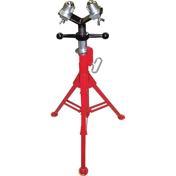 Rothenberger - Pipe Support Stands & Jacks Type: Hi-Jack With Dual-Wheel Roller Head Minimum Pipe Diameter: 1/2 (Inch) - Caliber Tooling