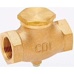 Control Devices - Check Valves Design: Check Valve Pipe Size (Inch): 1-1/2 x 1-1/2 - Caliber Tooling