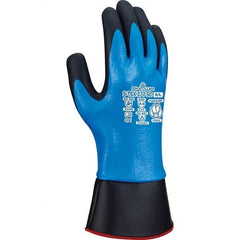 SHOWA - Size XL (9), ANSI Cut Lvl A4, Puncture Lvl 3, Abrasion Lvl 4, Foam Nitrile Coated Cut & Puncture Resistant Gloves - Caliber Tooling