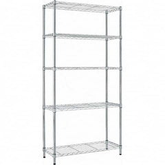 ALERA - 1,250 Lb Capacity 5 Shelf Wire Shelving - Starter Unit - Caliber Tooling