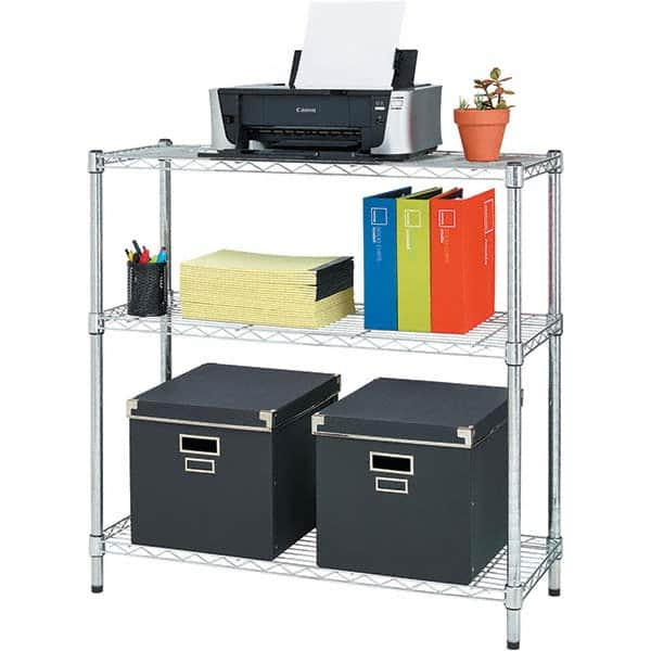 ALERA - 750 Lb Capacity 3 Shelf Wire Shelving - Starter Unit - Caliber Tooling