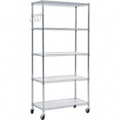 ALERA - 3,000 Lb Capacity 5 Shelf Wire Shelving - Starter Unit - Caliber Tooling