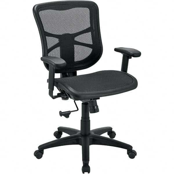 ALERA - 37-3/4 to 41-3/4" High Swivel/Tilt Mesh Chair - Caliber Tooling