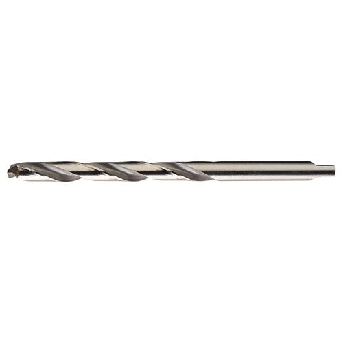 27/64 RHS / RHC HSS+TCT 118 Degree Radial Point Carbide-Tipped Heavy Duty Taper Length Drill - Bright - Exact Industrial Supply