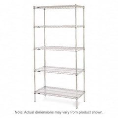 Metro - 2,000 Lb Capacity 5 Shelf Wire Shelving - Starter Unit - Caliber Tooling