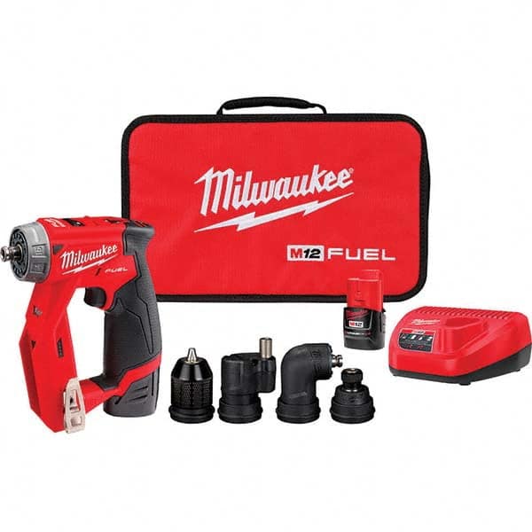 Milwaukee Tool - Cordless Screwdrivers Voltage: 12.0 Handle Type: Pistol Grip - Caliber Tooling