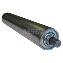 Roller Skids; Roller Material: Steel; Load Capacity: 719; Color: Chrome; Finish: Natural; Compatible Surface Type: Smooth; Roller Length: 42.0000 in; Roller Width: 2.5000; Roller Height: 2.5 in; Roller Diameter: 2.5000; Overall Height: 2.5 in; Overall Len