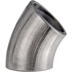 Value Collection - Sanitary Stainless Steel Pipe Fittings Type: 45 Short Elbow Style: Butt Weld - Caliber Tooling