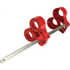 Brady - Pneumatic & Valve Lockouts Type: Gate Valve Lockout Maximum Valve Handle Size (Inch): 48 - Caliber Tooling