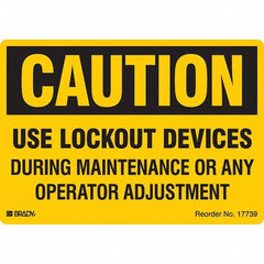 Brady - Safety & Facility Labels Message Type: Accident Prevention Header: CAUTION - Caliber Tooling