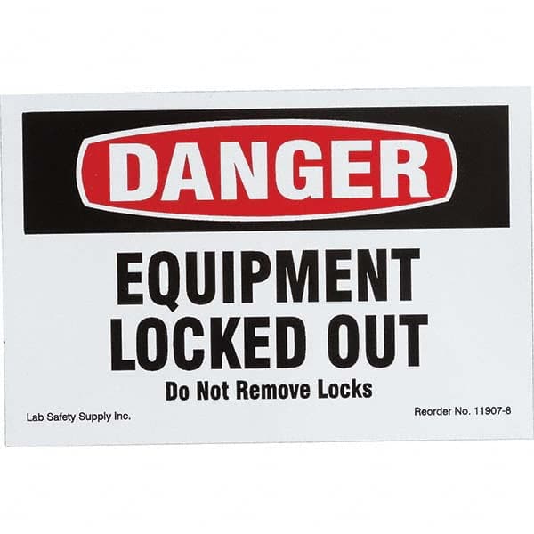 Brady - Safety & Facility Labels Message Type: Accident Prevention Header: DANGER - Caliber Tooling