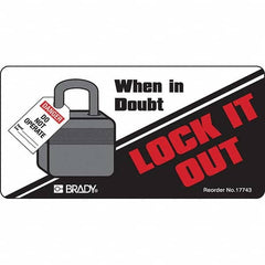 Brady - Safety & Facility Labels Message Type: Accident Prevention Header: None - Caliber Tooling