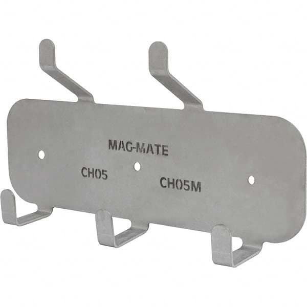 Mag-Mate - Coat & Hat Hooks Type: Double Coat and Hat Hook Projection: 2-15/64 (Inch) - Caliber Tooling