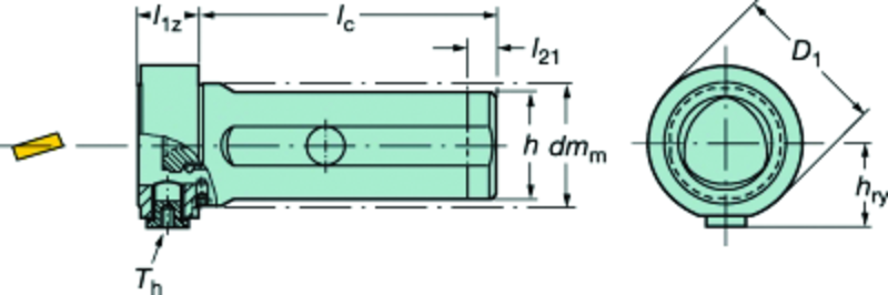 C4NC30001002040 CAPTO CLMP UNIT - Caliber Tooling