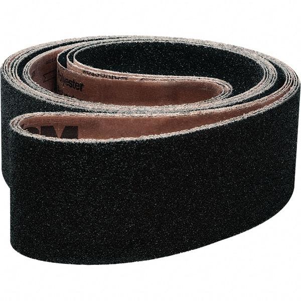 VSM - 3" Wide x 132" OAL, 180 Grit, Silicon Carbide Abrasive Belt - Silicon Carbide, Very Fine, Coated, X Weighted Cloth Backing, Wet/Dry, Series CK721X - Caliber Tooling