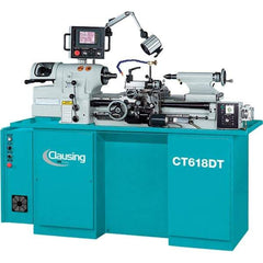 Clausing - Bench, Engine & Toolroom Lathes   Machine Type: Toolroom Lathe    Spindle Speed Control: Variable Speed Pulley - Caliber Tooling