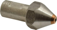 Norton - 1 Carat Single Point Diamond Dresser - 1-7/16" Long x 7/16" Shank Diam, 5/8" Diam Head - Caliber Tooling