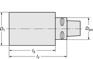 C3NR040110B CAPTO BLANK - Caliber Tooling