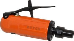 Dotco - 1/4" Collet, Straight Handle, Air Straight Die Grinder - 30,000 RPM, Front Exhaust, 16 CFM, 0.3 hp, 90 psi, 1/4" Inlet - Caliber Tooling