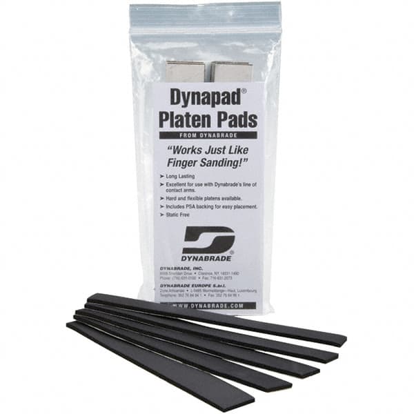 Dynabrade - Power Sander Platen Pads - For Use with Dynafile II & Electric Dynafile II Abrasive Belt Machines - Caliber Tooling