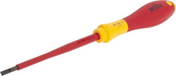 Wiha - Standard Slotted Screwdriver - Ergonomic Handle - Caliber Tooling