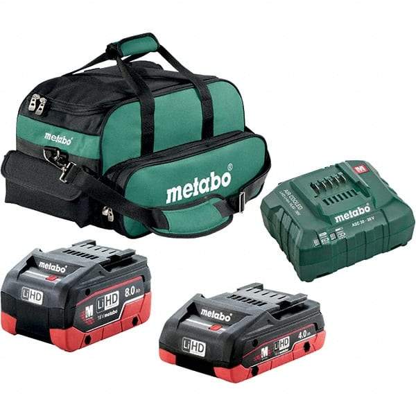 Metabo - Power Tool Chargers Voltage: 18 Battery Chemistry: Lithium-Ion - Caliber Tooling