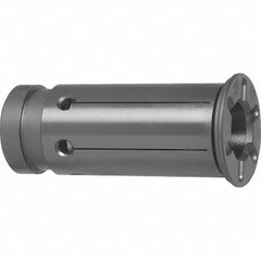 Guhring - 3.18mm ID x 19.05mm OD, 24mm Head Diam, Sealed Hydraulic Chuck Sleeve - Steel, 50.5mm Length Under Head, Through Coolant - Exact Industrial Supply