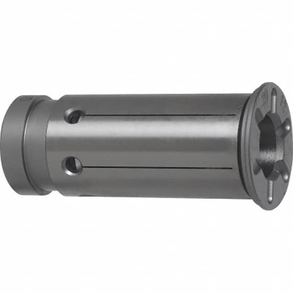 Guhring - 9.53mm ID x 32mm OD, 35.5mm Head Diam, Sealed Hydraulic Chuck Sleeve - Steel, 60.5mm Length Under Head, Through Coolant - Exact Industrial Supply