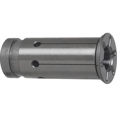 Guhring - 22.23mm ID x 32mm OD, 35.5mm Head Diam, Slotted Hydraulic Chuck Sleeve - Steel, 60.5mm Length Under Head, Through Coolant - Exact Industrial Supply