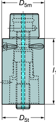 C33910132060A CAPTO ADAPTER - Caliber Tooling