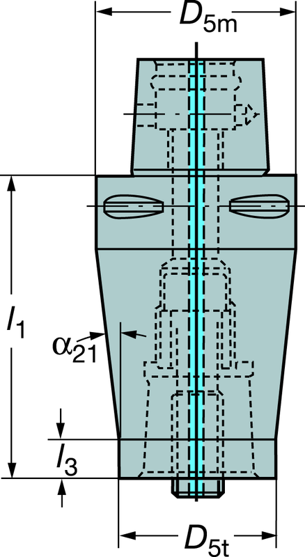 C83910263120A CAPTO ADAPTER - Caliber Tooling