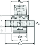 C83910560060 CAPTO ADAPTER - Caliber Tooling