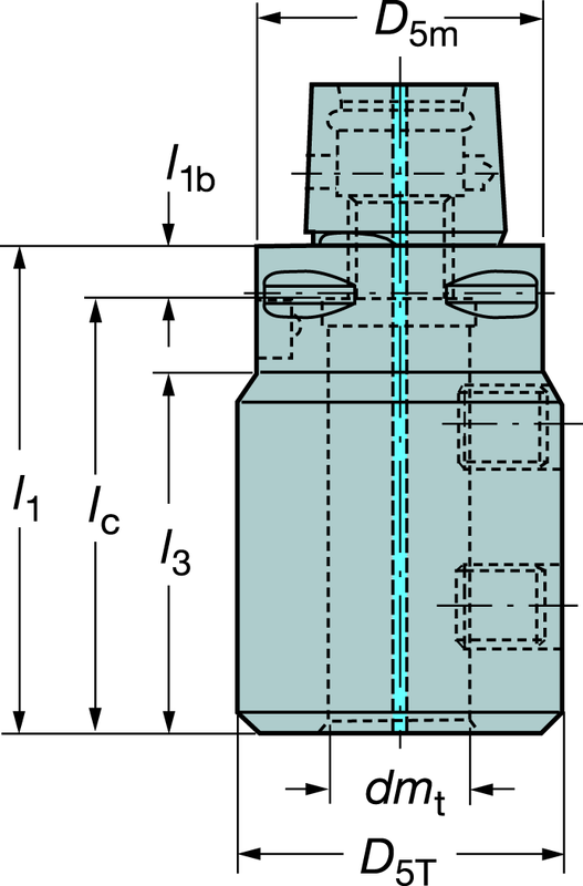 C33912716056 CAPTO ADAPTER - Caliber Tooling