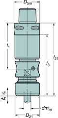 C339160B01095A CAPTO ADAPTER - Caliber Tooling