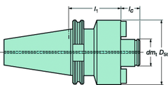 A1F055060070 FACEMILL HOLDER - Caliber Tooling