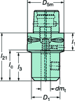 C53912112075 CAPTO ADAPTER - Caliber Tooling