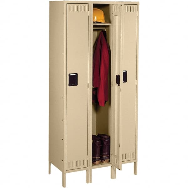 Tennsco - 3 Door, 1 Tier, Welded Locker - Caliber Tooling