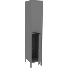 Tennsco - 2 Door, 2 Tier, Welded Locker - Caliber Tooling